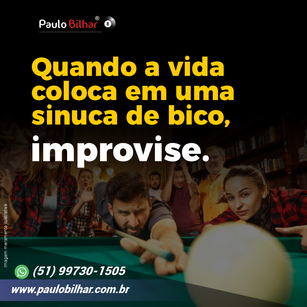 Sinuca, um esporte e estilo de vida